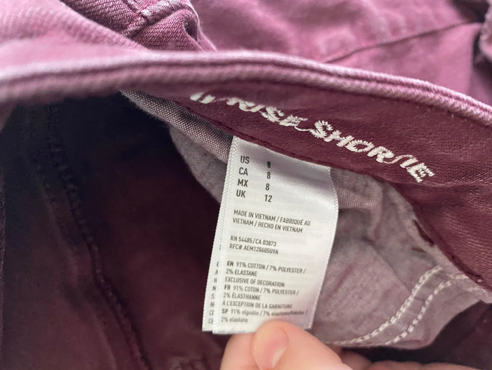 American Eagle Outfitters High Rise Short - Image 3