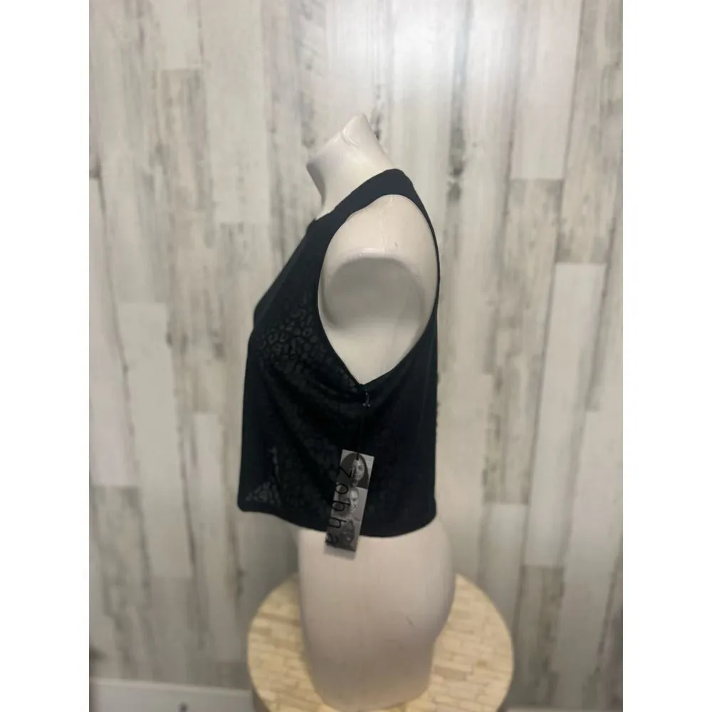 Zobha black tank top - Image 3