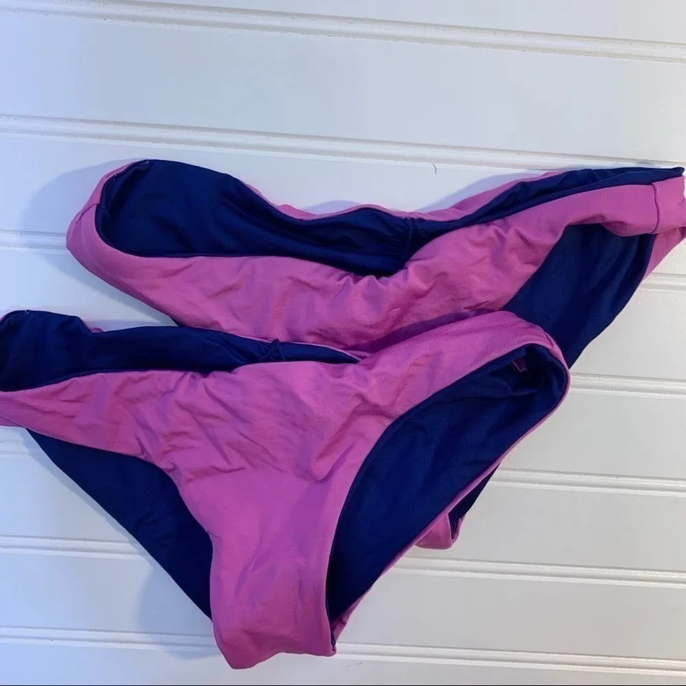 Patagonia Reversible Telu Bottoms Fuchsia/Navy - Image 2