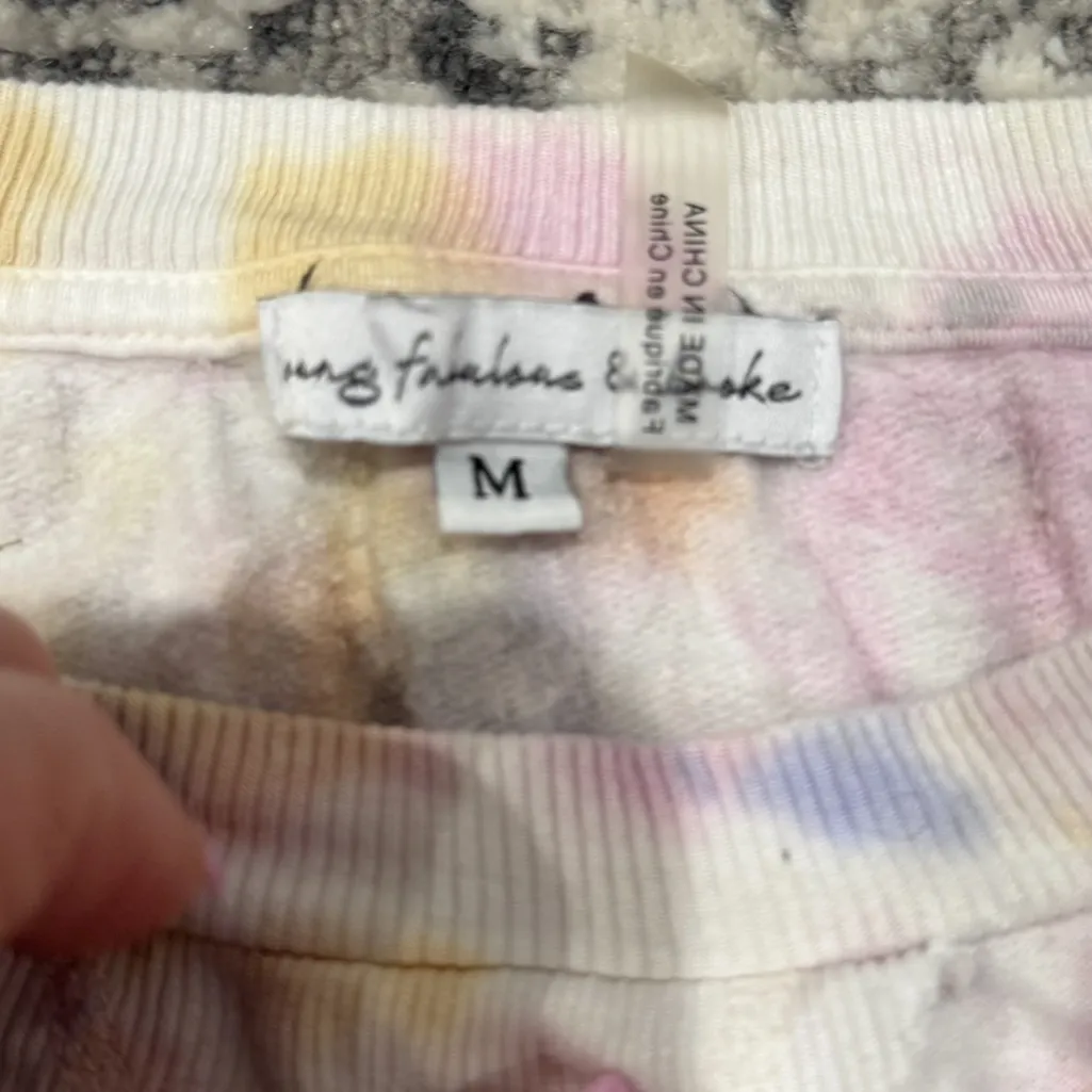 Young Fabulous & Broke Pastel 2-Piece Tie-Dye Lounge Set - Image 10