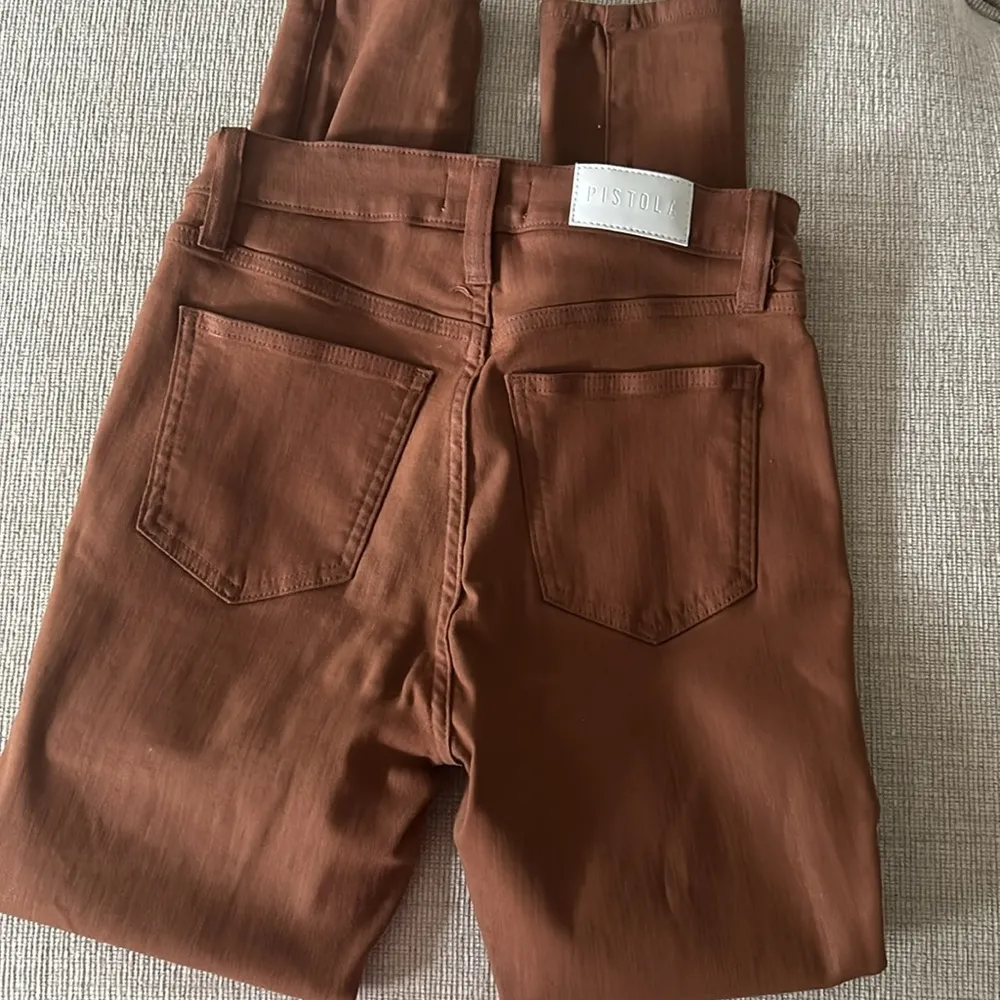 Pistola Aline Highrise Coated Skinny Jeans - Image 12