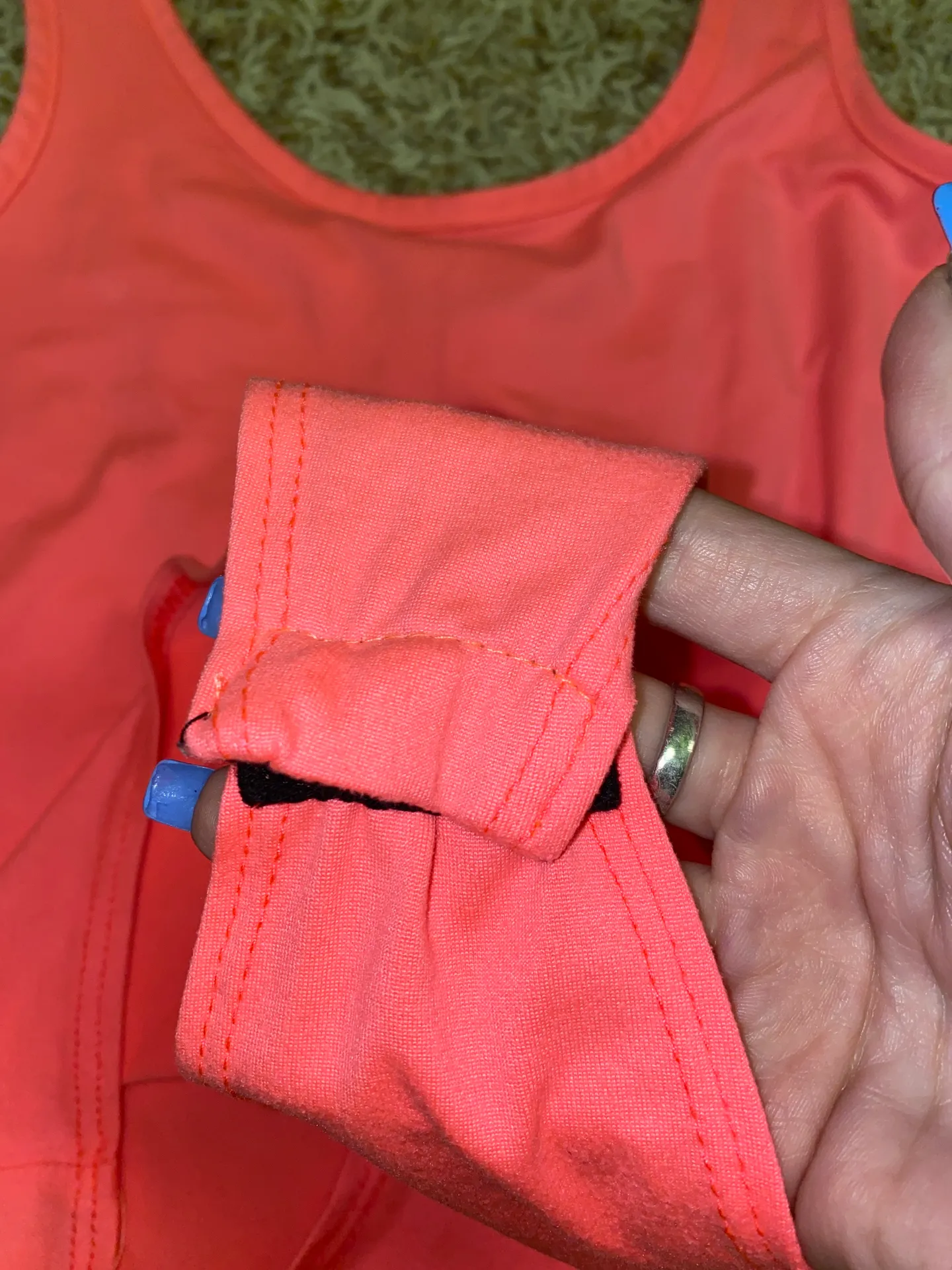 Neon Pink Bodysuit Size M - Image 2