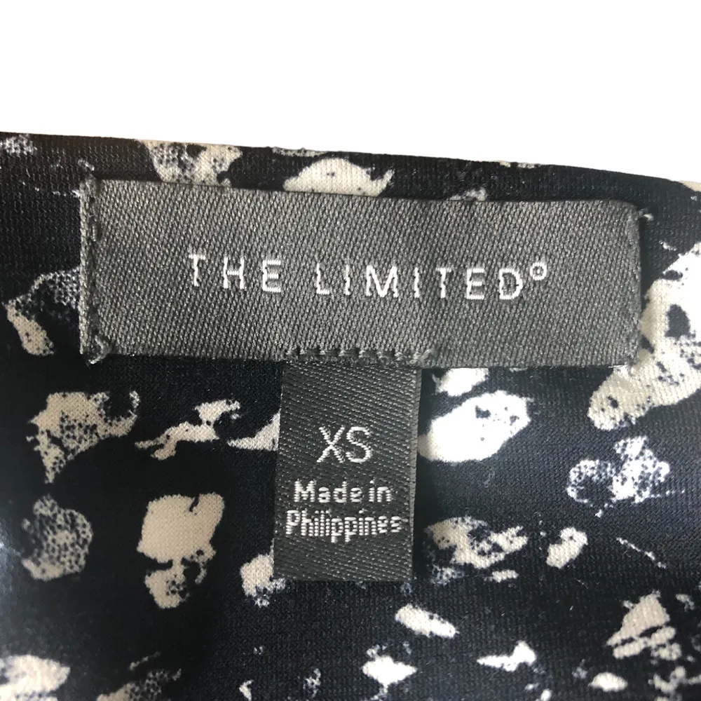 Black and White Animal Print Sheath Dress  - Size Extra Small (XS) - Image 5