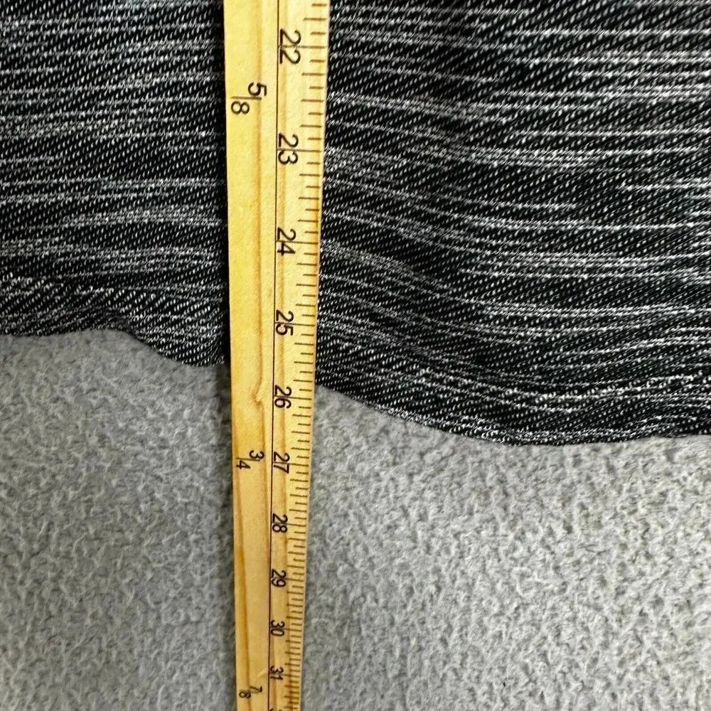 Chicos top womens 0 black heathered star‎ studded casual layers weekends XS - Image 3