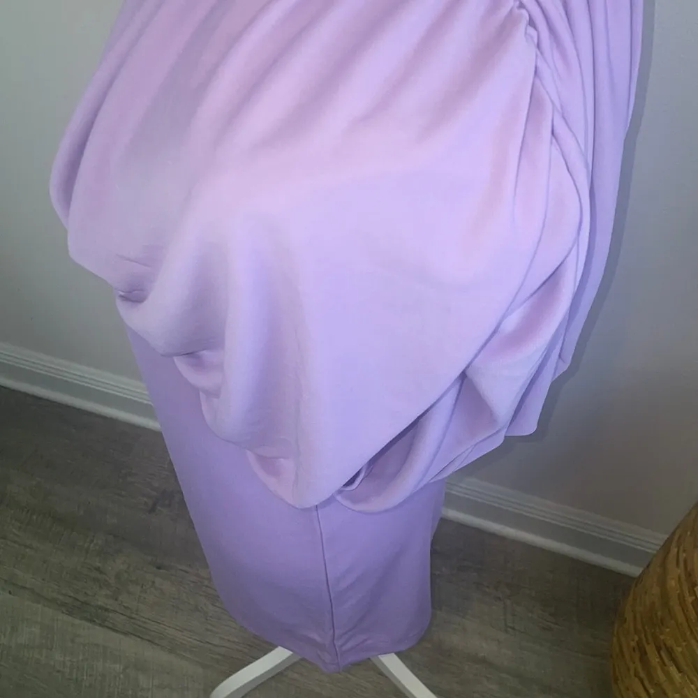 Retail $398 NWT RONNY KOBO Kelly Mini Dress In Purple Lavender Dress Size M - Image 5