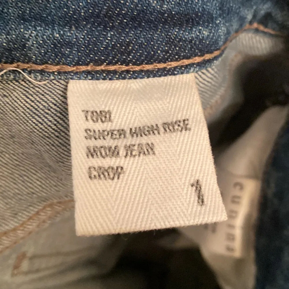Eunina Tobi Super High Rise Mom Jean - Image 4