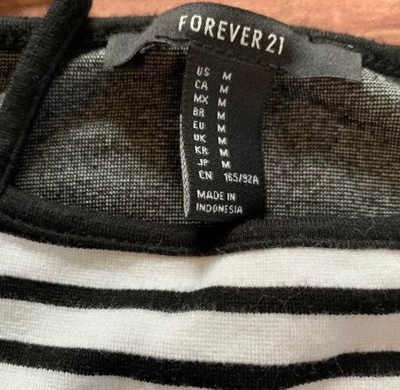 Striped Halter Crop Top - Image 4