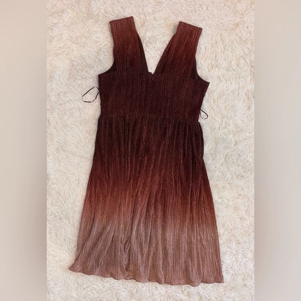 NWOT Dress The Population Ellery Fit & Flare Ombré Midi Sleeveless Dress Size XL - Image 4