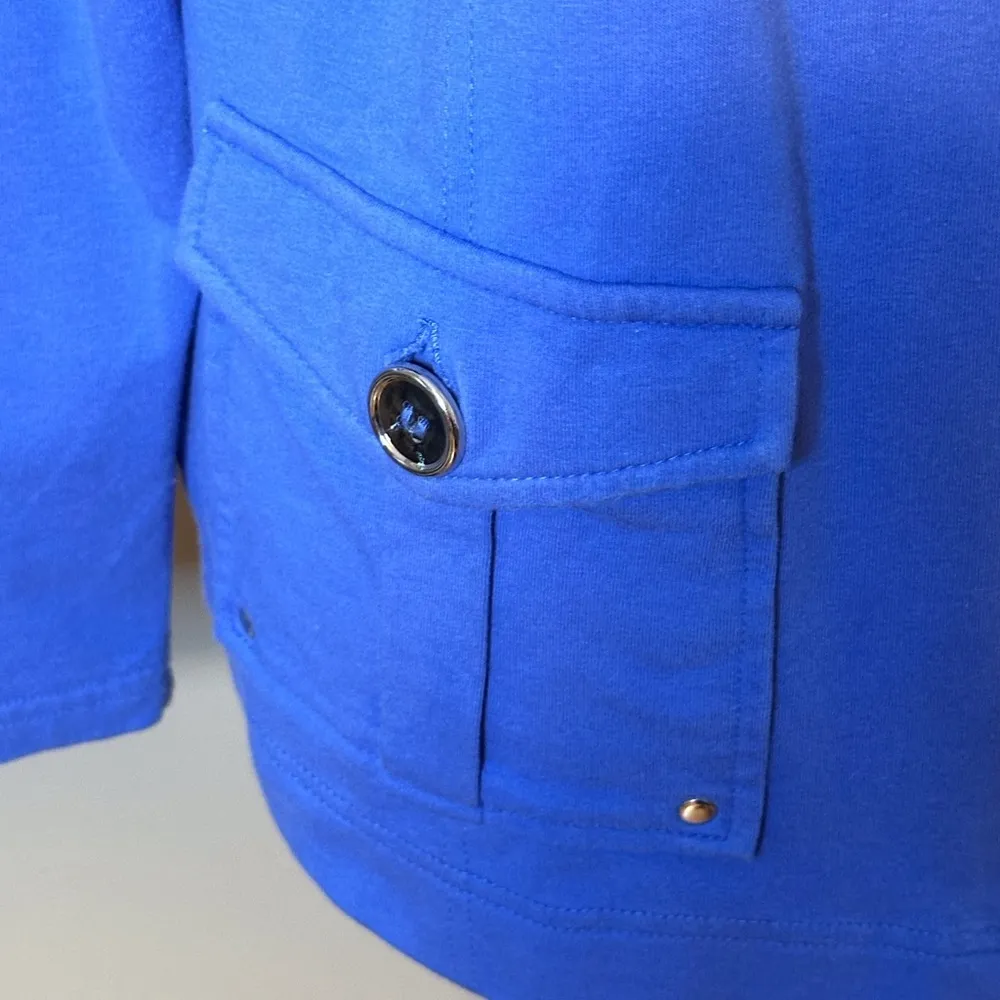 Women's Sport Fleece Jacket Color Regata Blue Size L - Image 4