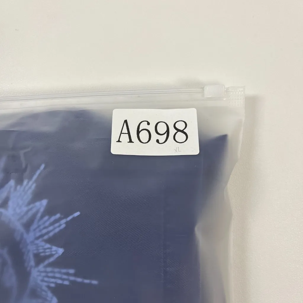 NWOT Johnny Was Wide Leg Embroidered Floral Pants Size L Blue Elastic waist - Image 13