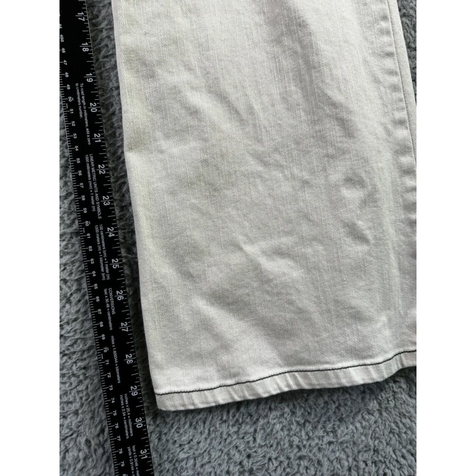 Gianni Bini Pants Women 7/28 High Rise Wide Leg Boho‎ Festival Coastal - Image 5