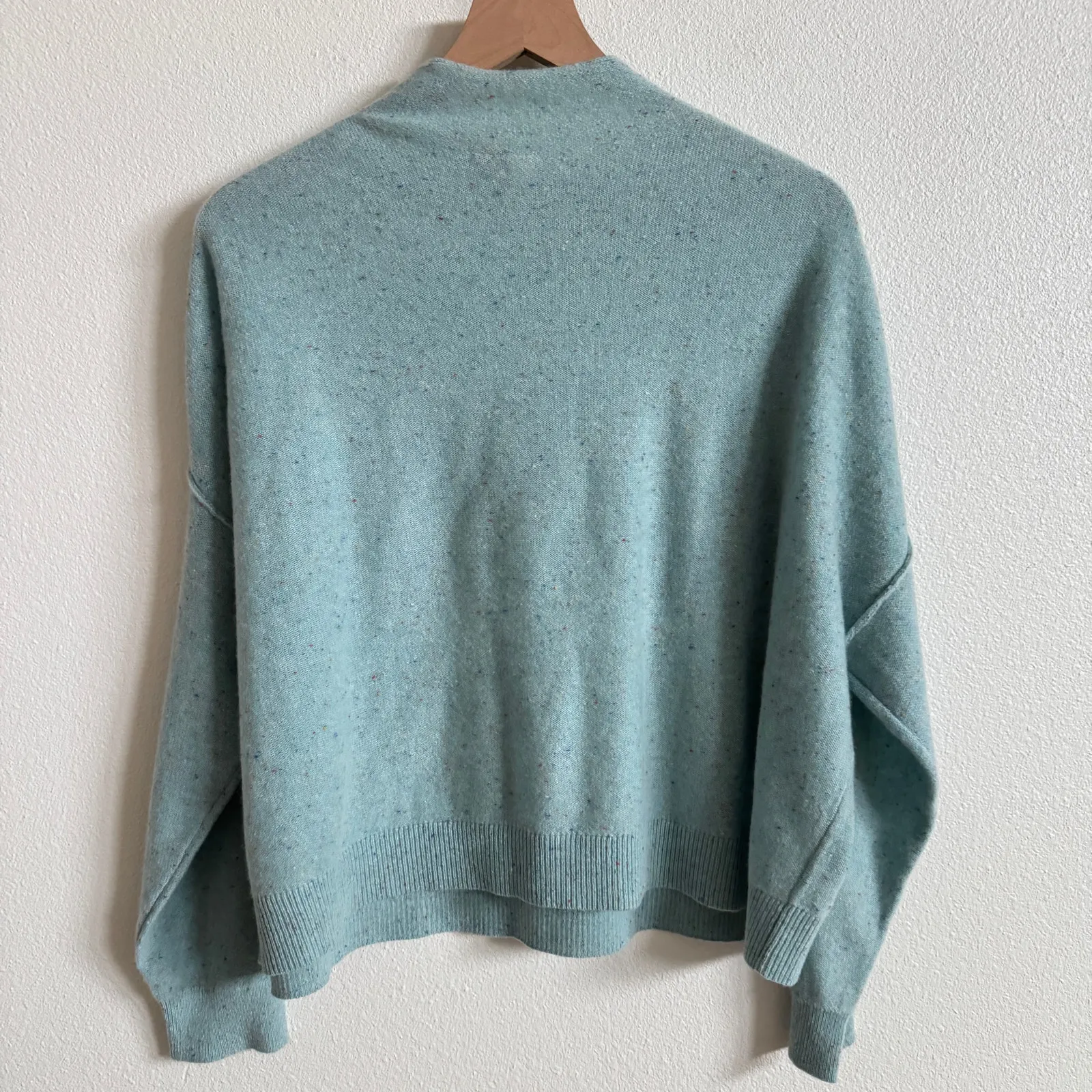 Pilcro Cashmere Alani Mock Neck Sweater Women's Medium - Image 2