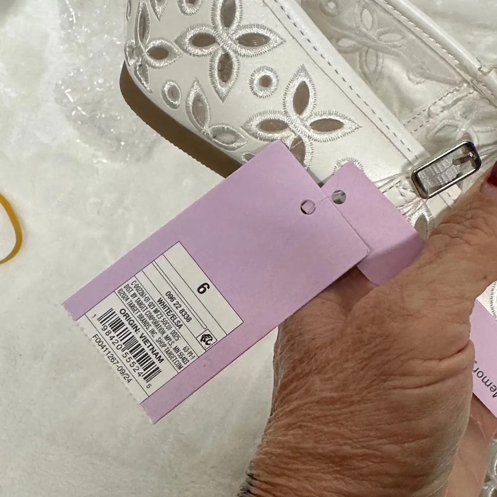 Wild Fable White Cutout Flats - Image 3