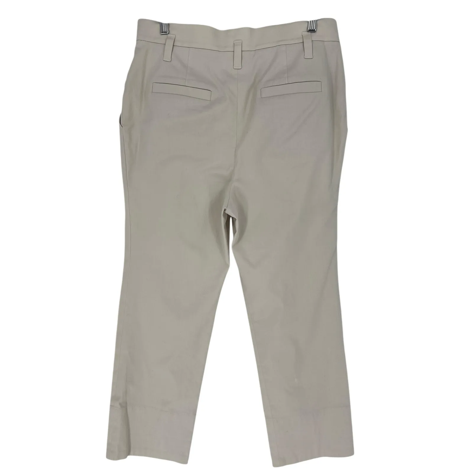 Brunello Cucinelli Pleated Cotton Blend Ruffle Waistband Pants - Image 10