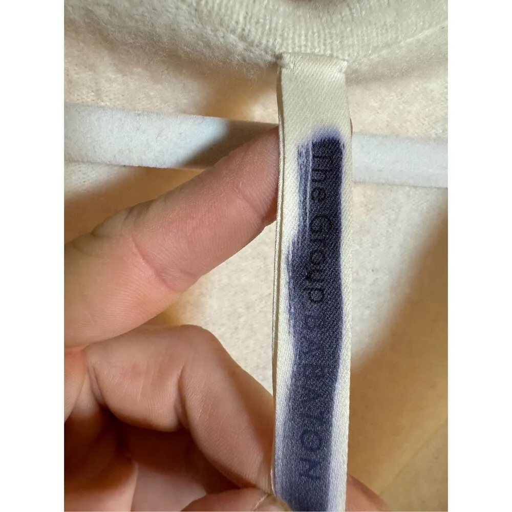 The Group Babaton Cream Vneck Wool Blend Sweater Womens Sz XS - Image 3