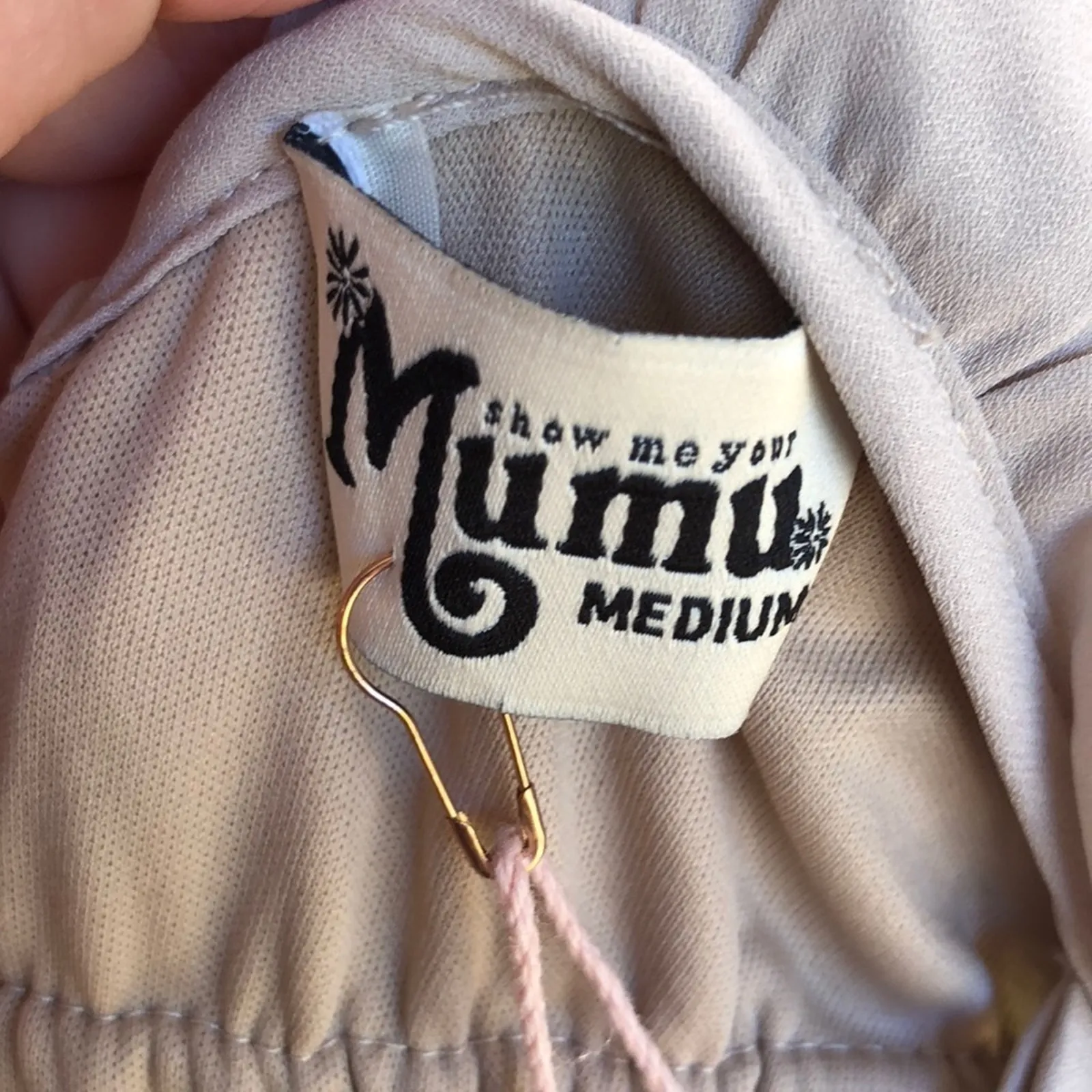 Show Me Your Mumu Rebecca ruffle maxi dress SHOW ME THE RING SMYM NEW MED FLAWED - Image 4