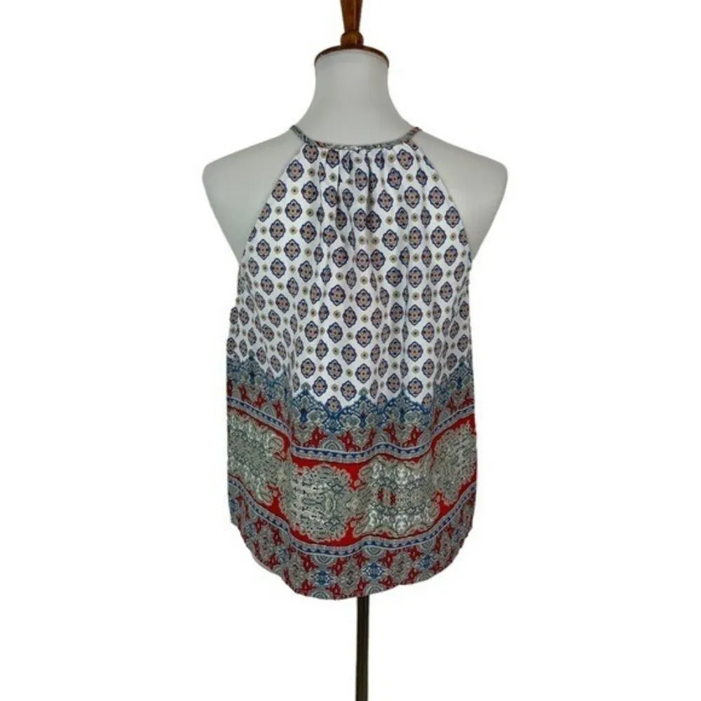 Collective Concepts Tank Small Boho Print Sleeveless NWT - Image 4