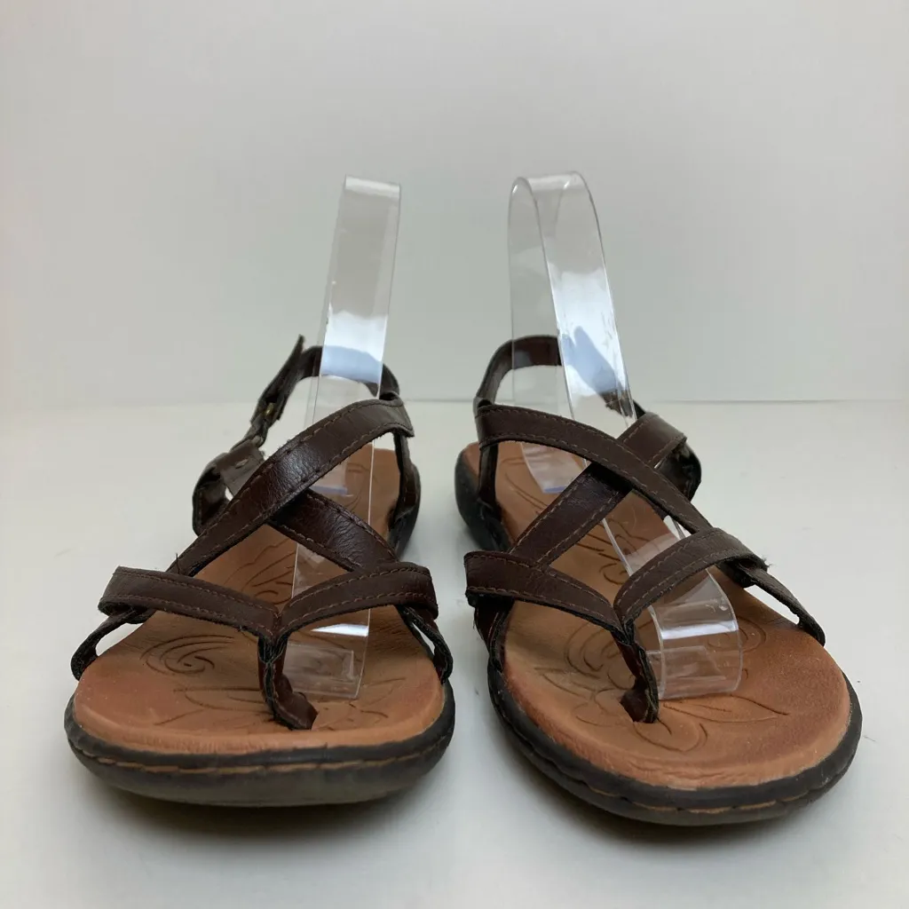 b.o.c. Born Concepts Women's Brown Strappy Sandals Size 8 - Image 2