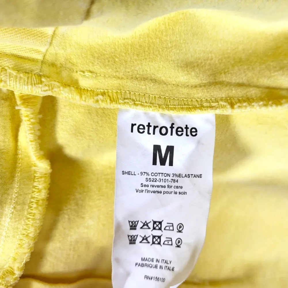 NWT Retrofete Willa Denim Button Up Mini Dress in Lemonade - Image 14