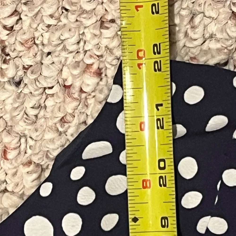 Karl Lagerfeld Paris jumpsuit woman’s 16 , black sleeveless polka-dot crop pant - Image 15