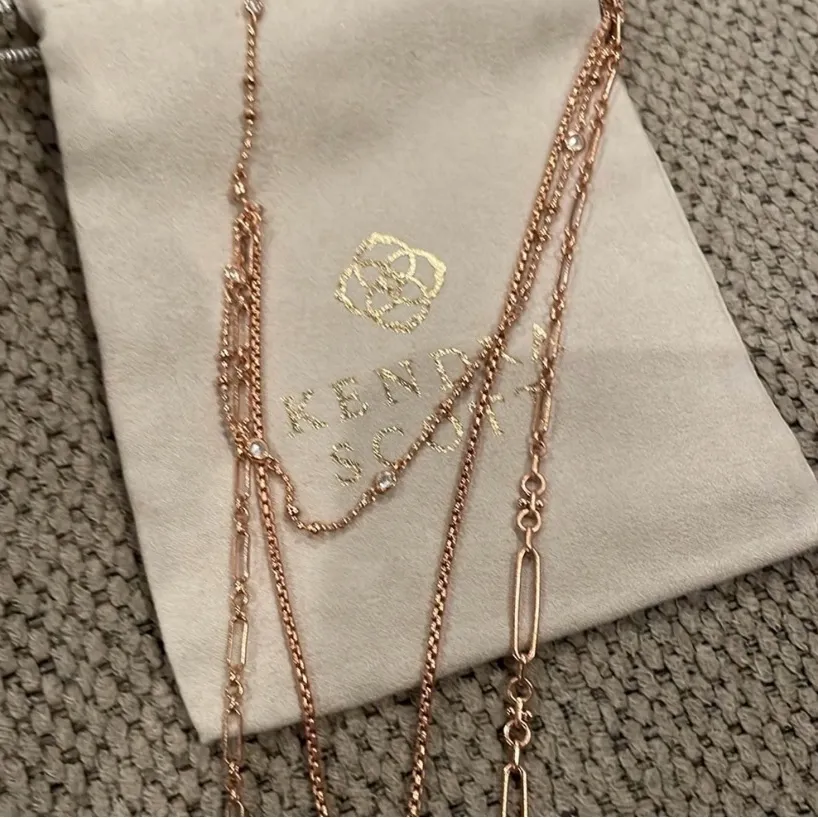Kendra Scott  Rose Gold Vanessa Multi Strand Necklace. - Image 6
