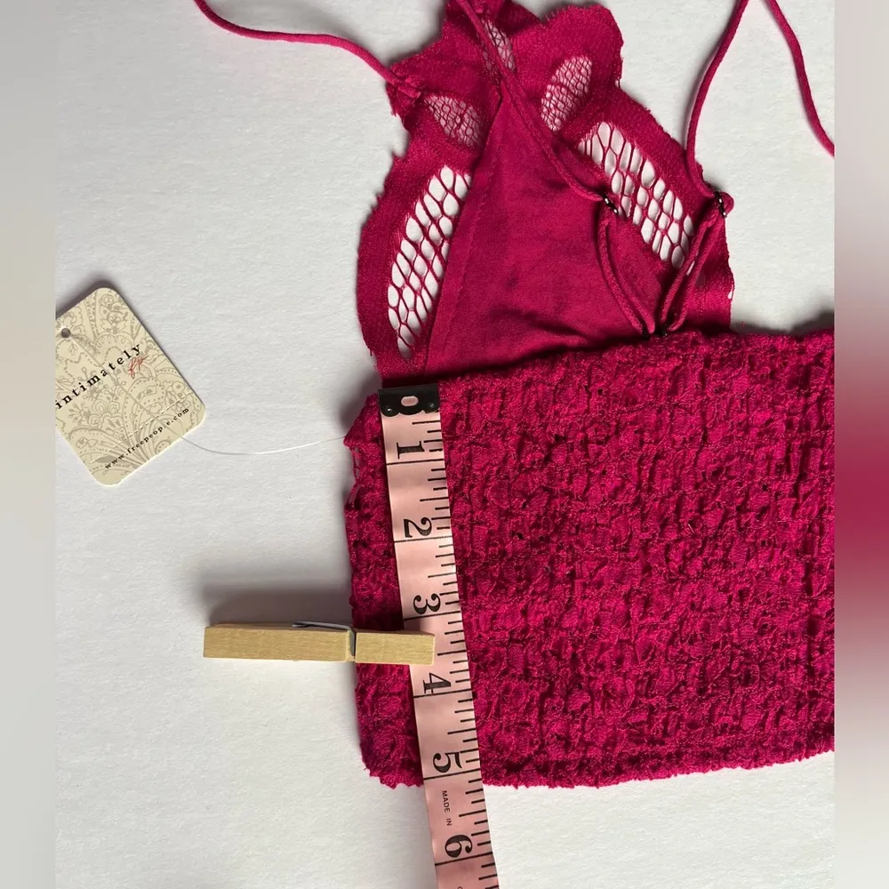 Free People Adella Bralette in rose hypnotic - Image 8