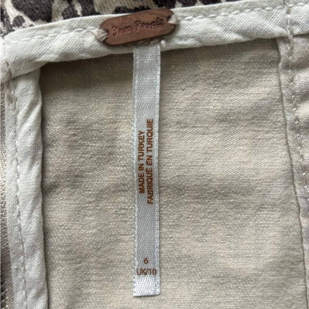 Free People NEW WITH TAGS Modern Femme Mini Skirt 6‎ boho grunge - Image 6