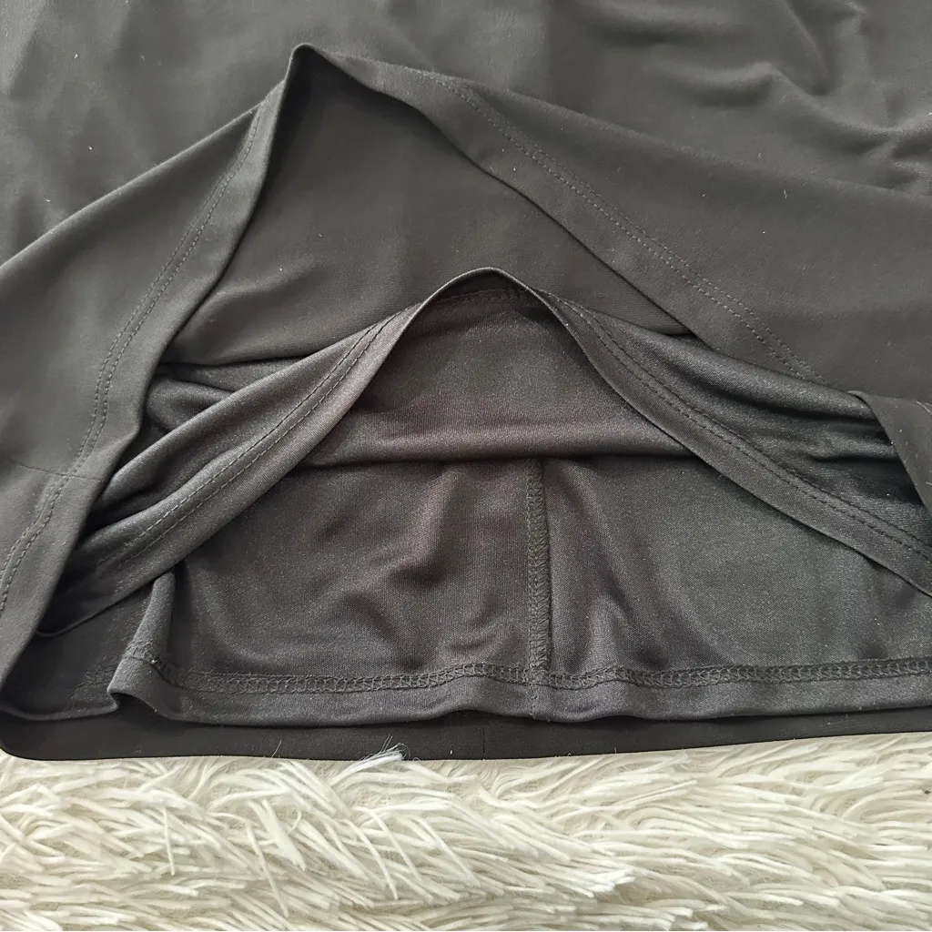 David Meister Black Sequin Bodice Cocktail Sheath Dress Size 6 (EUC) - Image 12