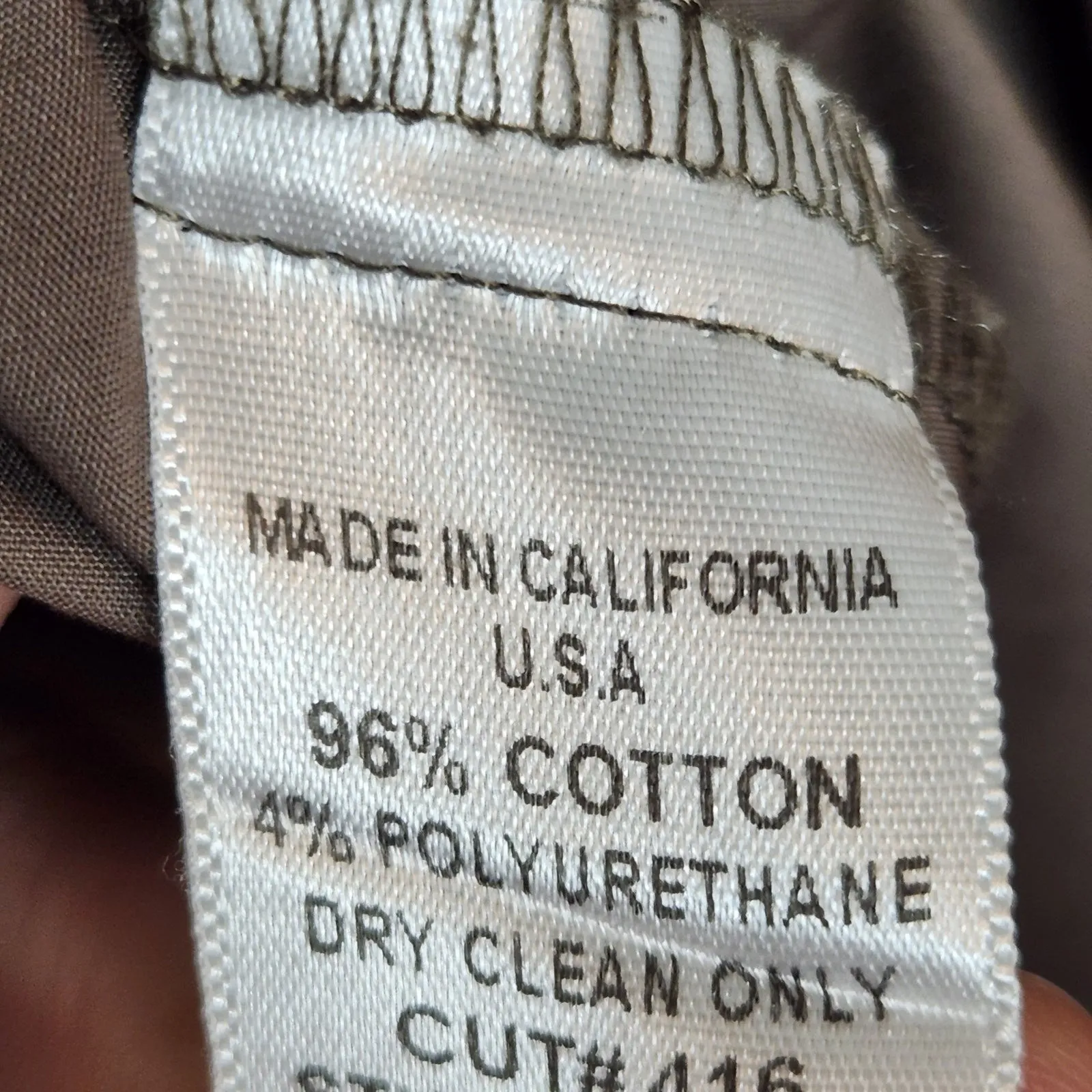 Trina Turk Olive Green Button Down Twist Front Mini Dress - Image 4