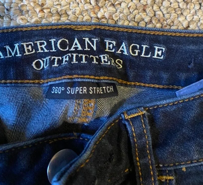 American Eagle Outfitters Ripped Jeans - Image 3