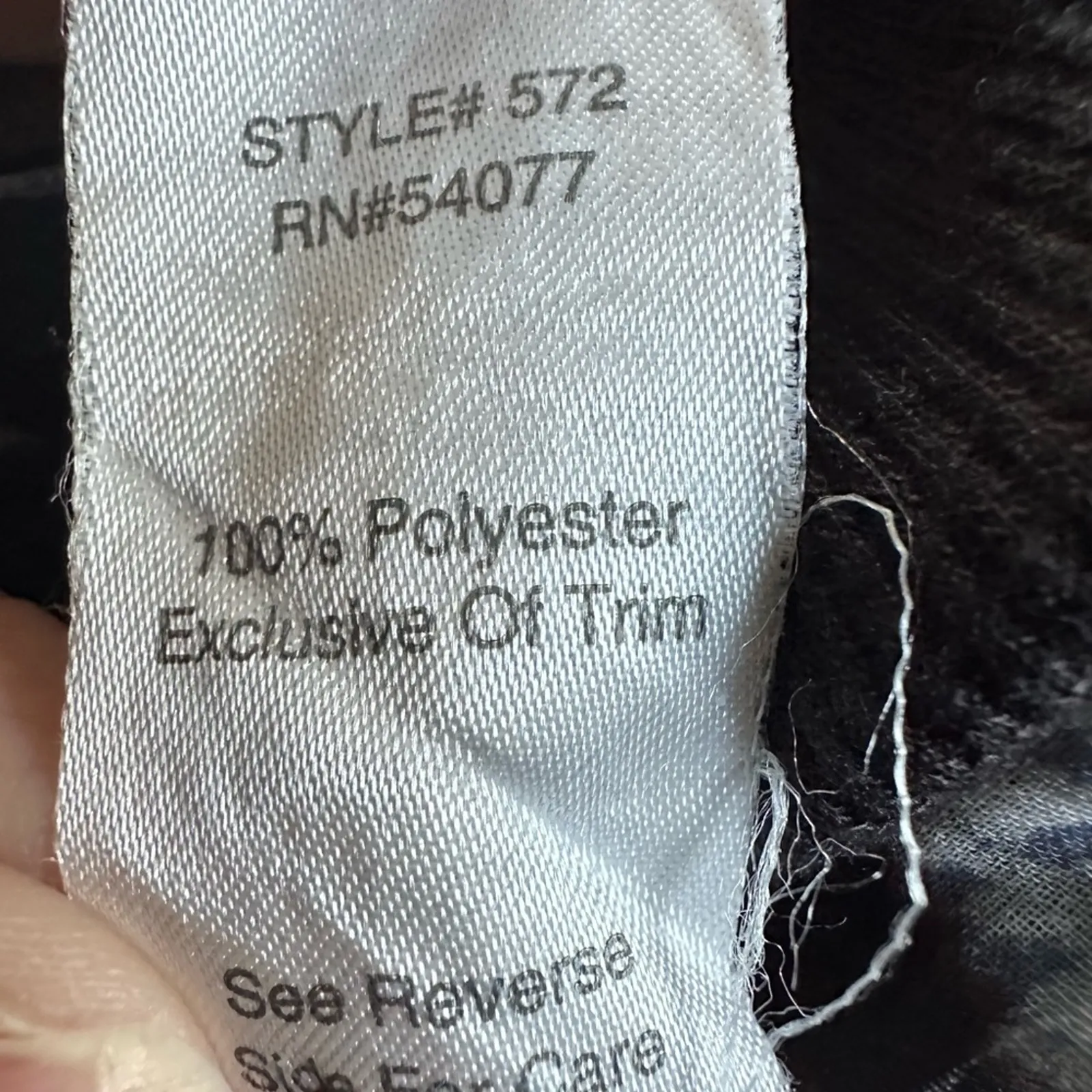 CAbi Sheer Chiffon Python Snakeskin Top Long Sleeve Mobwife Y2K Goth Boss Babe - Image 5