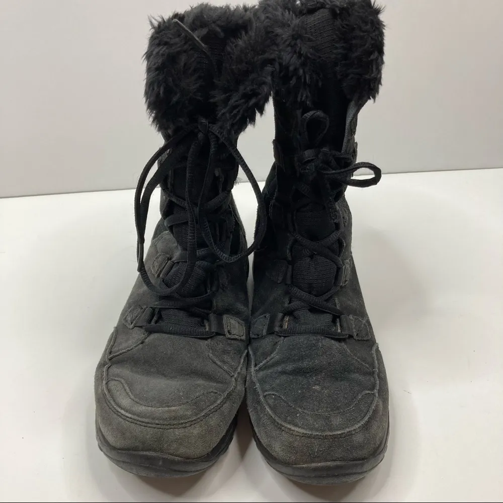 Columbia | Ice Maiden II Black Quilted Winter Boot 7 - Image 2