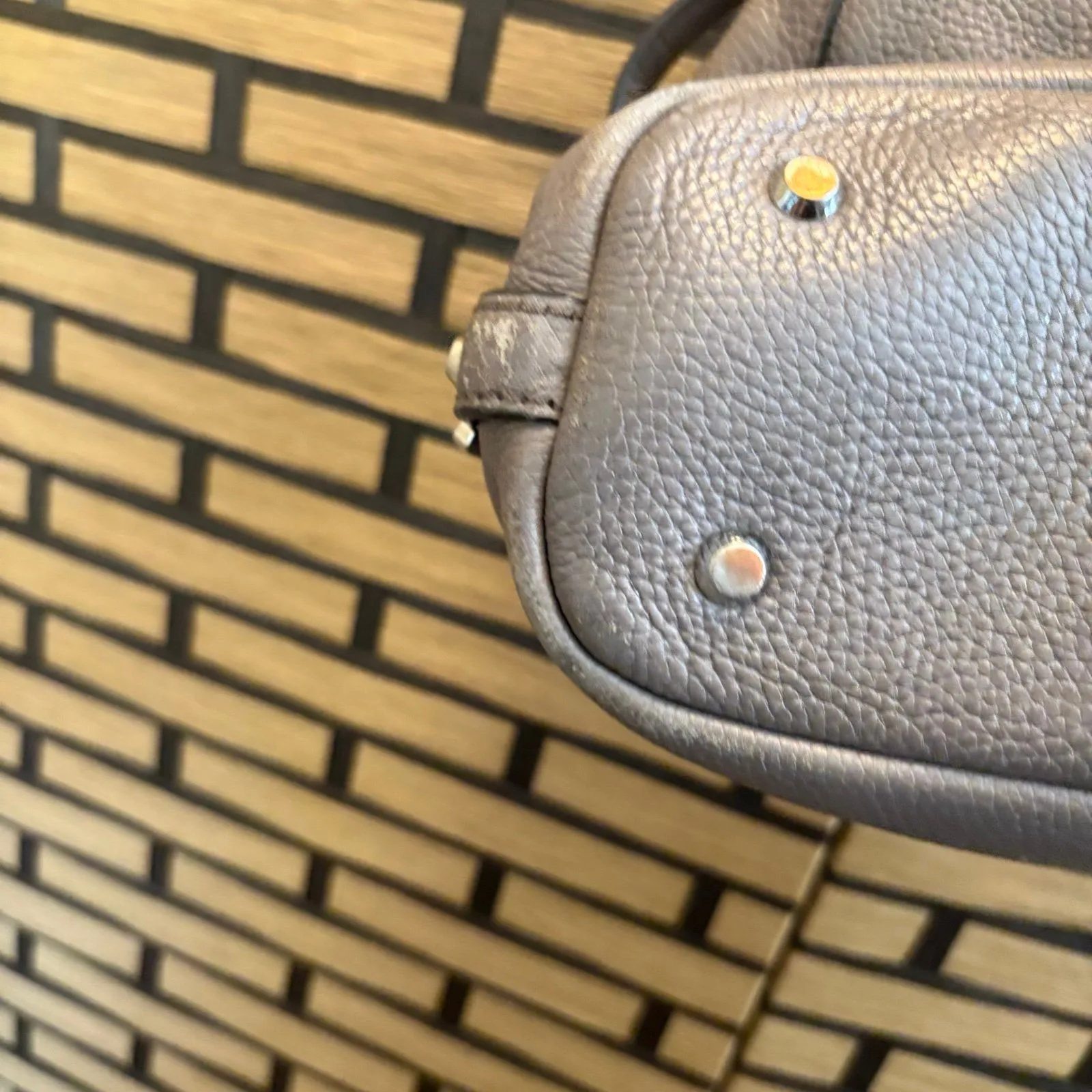 Michael Kors  Taupe‎ Shoulder Bag - Image 8