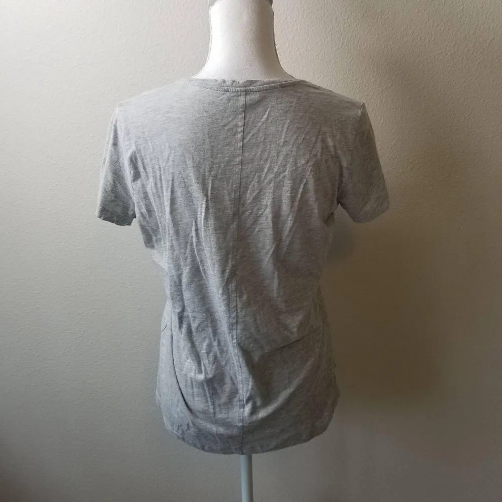 ZARA  Collections / Medium / Gray Basic Tee - Image 2