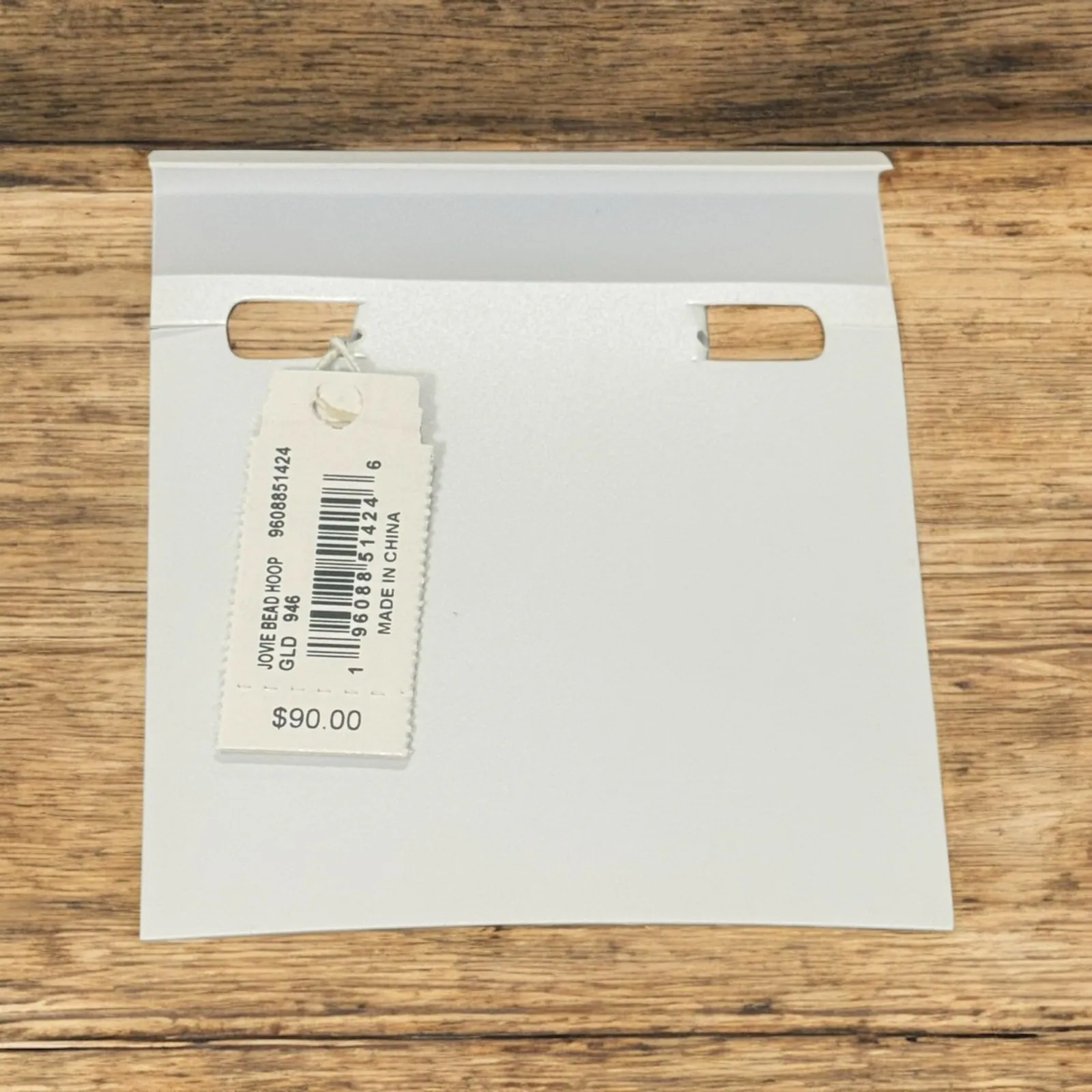 NWT! Kendra Scott Jovie Gold Beaded Hoop Earrings in Bronze Veined Red - Image 6