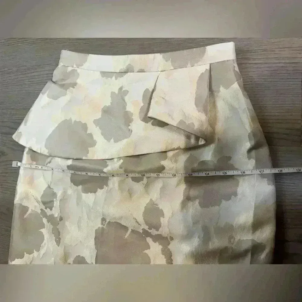 Black Halo Eve Laurel Berman Mermaid‎ High Waisted Ruffle Bodycon Maxi Skirt - Image 8