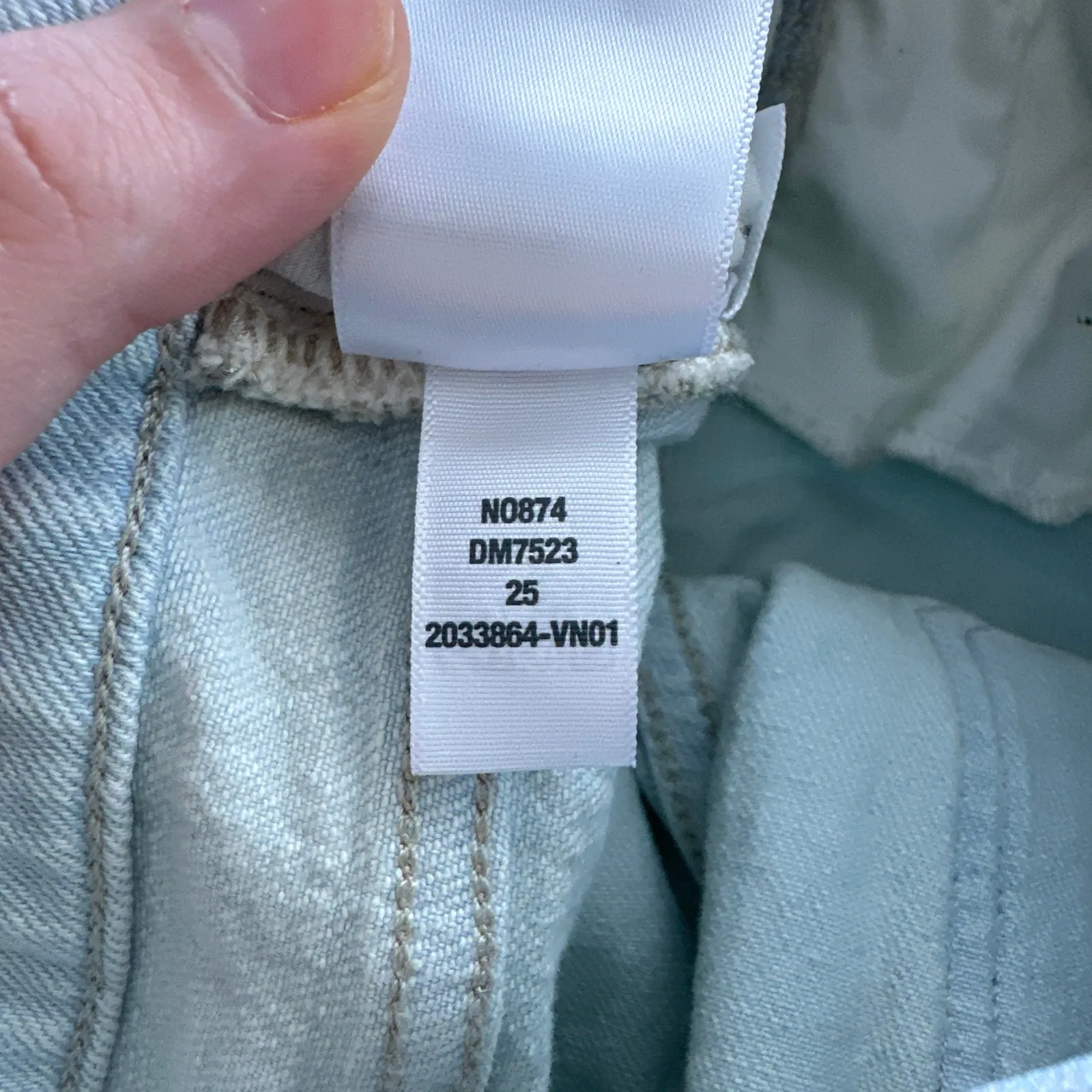 MADEWELL The Curvy Perfect Vintage Jean Chesthunt Wash Size 25 Light Wash - Image 10