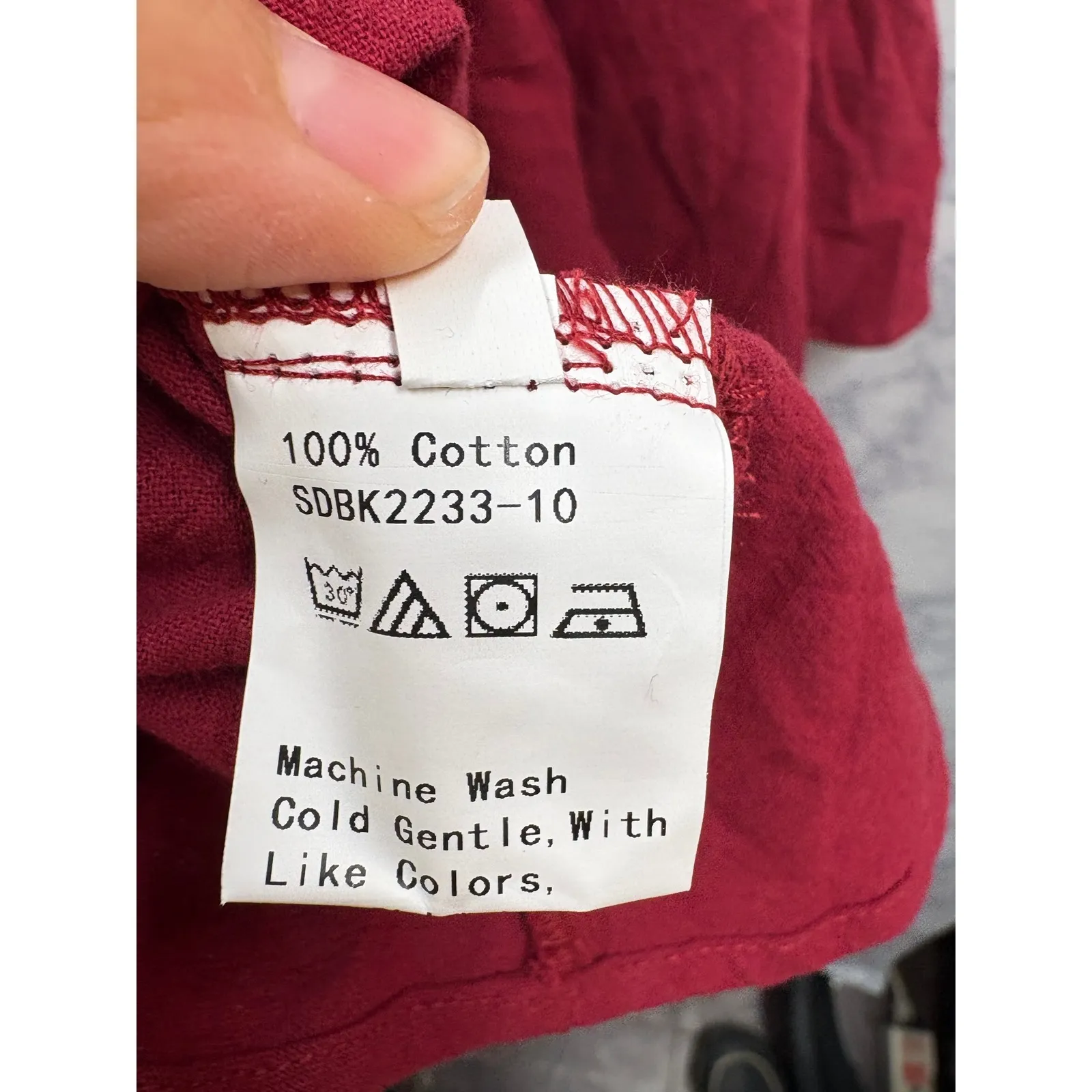 Halara Women's Tie Back Tiered Ruffle Flowy Slip Mini Casual Linen Feel Dress S - Image 6