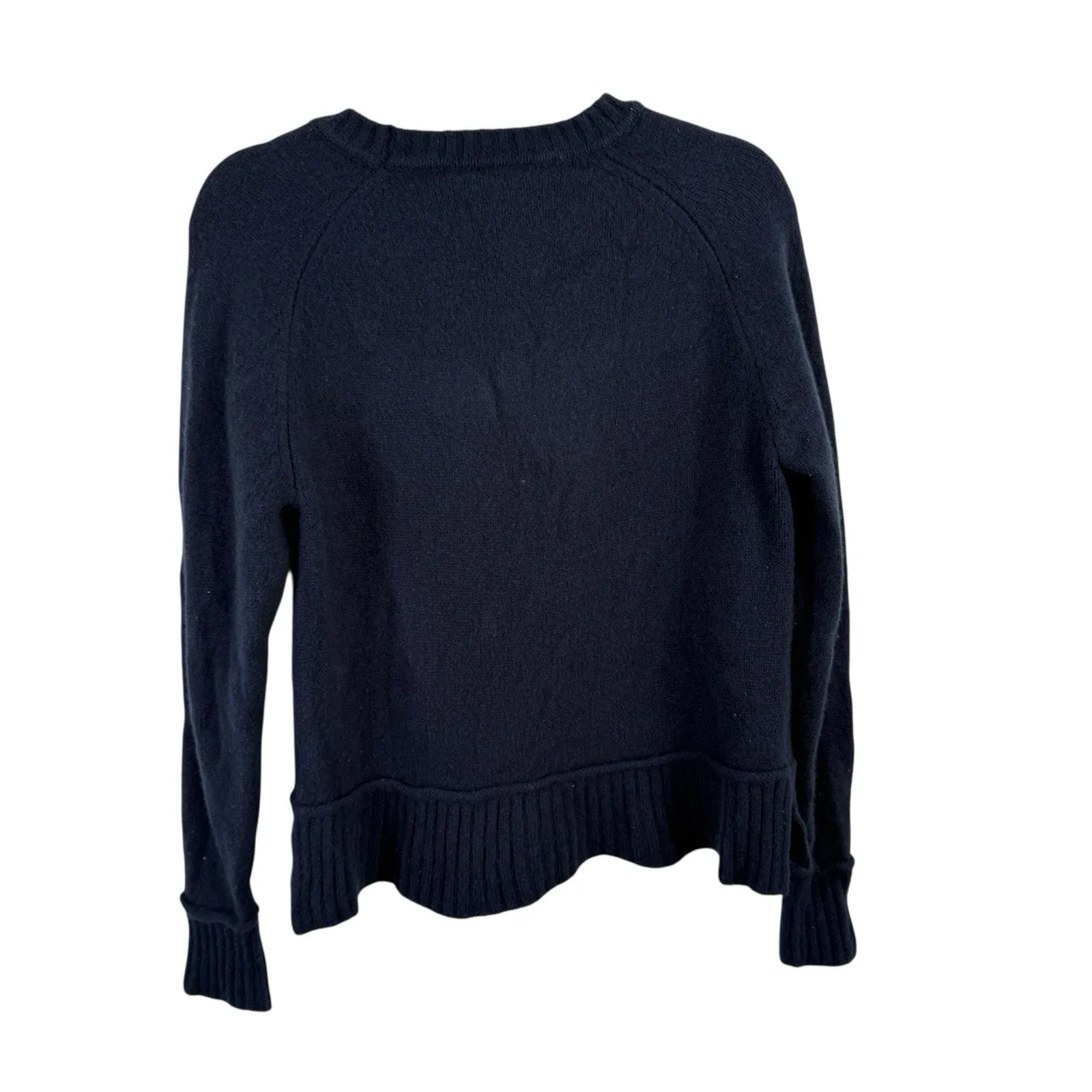Sweaty Betty Elevate Mountain Blue Wool Yak Jumper Sweater Womens Small - Image 7