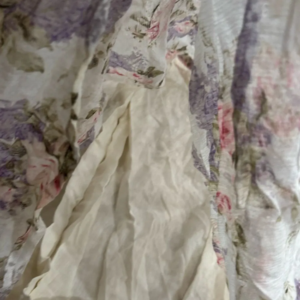 Denim and Supply Ralph Lauren Floral Lined Lightweight Dress Women’s Large - Image 3