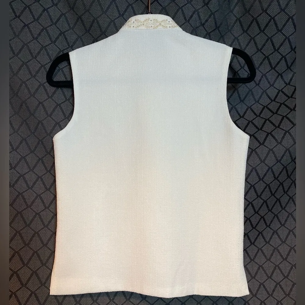 Vintage Luxury Vest Waistcoat Bridal - Image 3