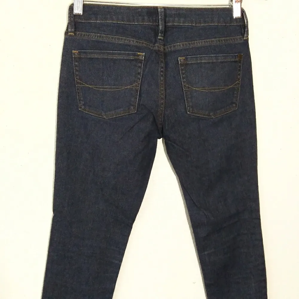 Bullhead extreme low cut skinny juniors jeans dark fabric Size 5 - Image 7