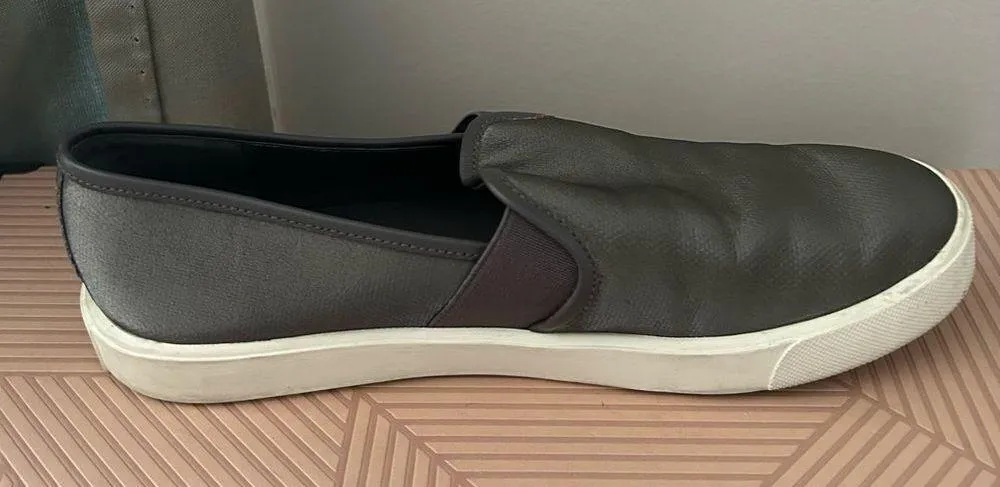 Vince Slip On Sneakers Dark Gray Casual Neutral Trendy - Image 8