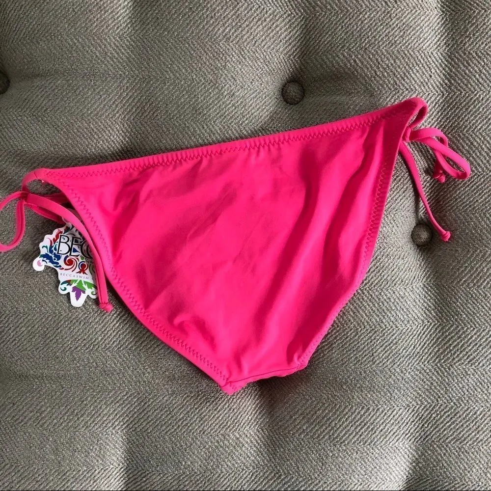 Becca Rebecca Virtue Pink Punch Bikini Bottom NWT - Image 5