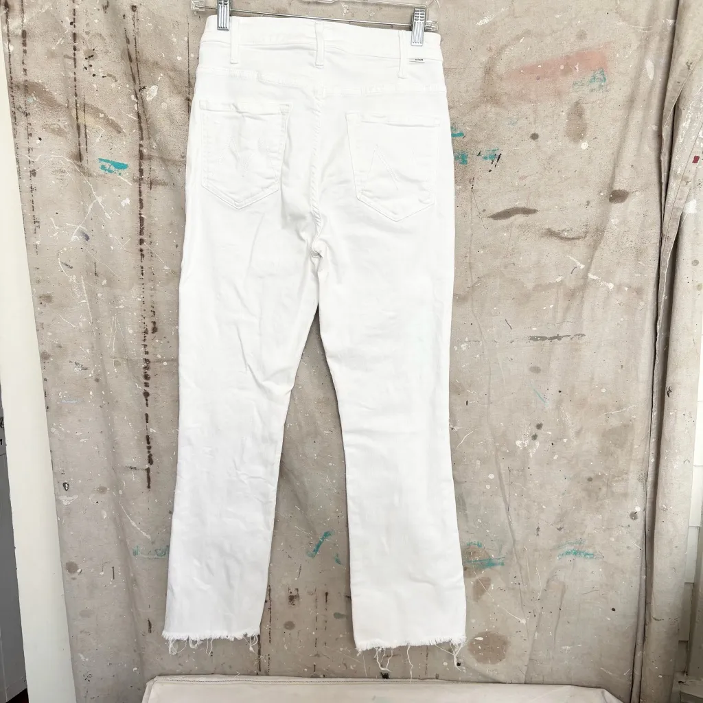 Mother the Hustler Ankle Fray in Fairest Of Them All White Size 27 - Image 6