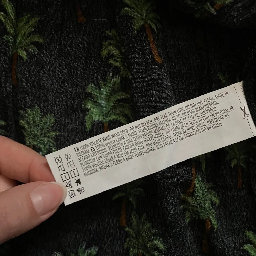 F21 palm print collared mini dress - Image 10