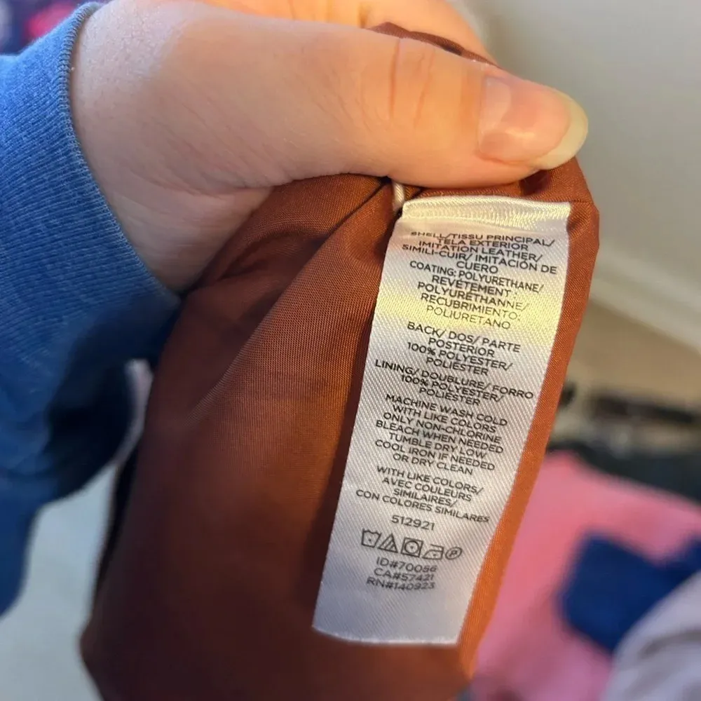 NWT LOFT SIENNA FAUX LEATHER SKIRT - Image 3