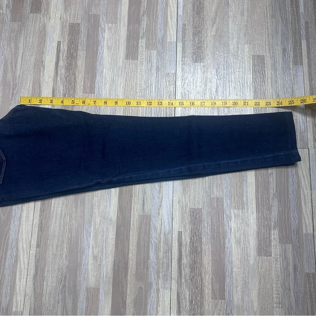Just Black USA Women's Deep Indigo Skinny Jeans Size 3 (24”) - Image 6