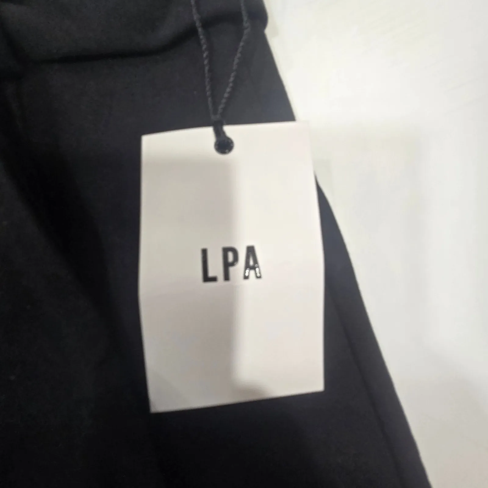 LPA High Waist Belted Legging in Black XXS - Image 6