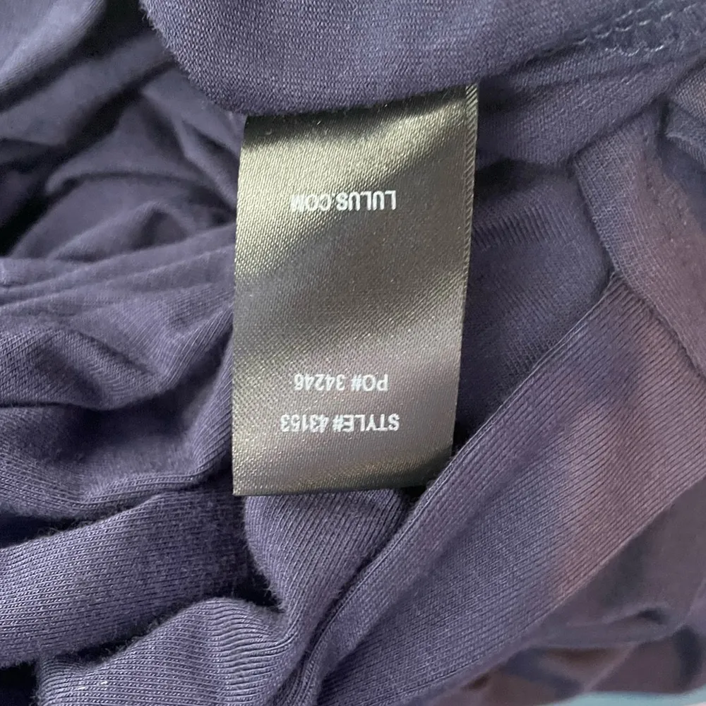 NWT Lulus Garden District Wrap Maxi Dress in‎ Navy Blue Size Medium - Image 9